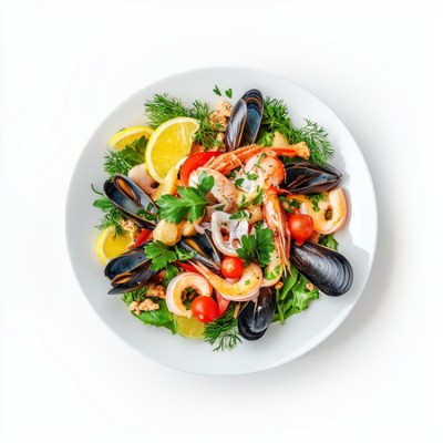 Фирменное блюдо Морской гриль прованс - купить в Шижне